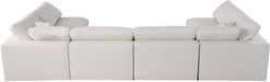 Plush Velvet Standard Cloud Modular Sectional - Sterling House Interiors