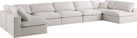 Plush Velvet Standard Cloud Modular Sectional - Sterling House Interiors