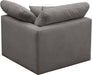 Plush Velvet Standard Cloud Modular Corner Chair - Sterling House Interiors