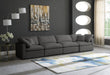 Plush Velvet Standard Cloud Modular Sofa - Sterling House Interiors