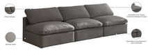 Plush Velvet Standard Cloud Modular Sofa - Sterling House Interiors