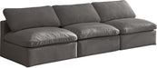 Plush Velvet Standard Cloud Modular Sofa - Sterling House Interiors