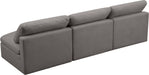 Plush Velvet Standard Cloud Modular Sofa - Sterling House Interiors