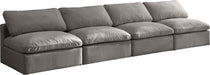 Plush Velvet Standard Cloud Modular Sofa - Sterling House Interiors