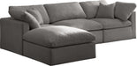 Plush Velvet Standard Cloud Modular Sectional - Sterling House Interiors