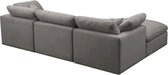 Plush Velvet Standard Cloud Modular Sectional - Sterling House Interiors