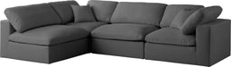 Plush Velvet Standard Cloud Modular Sectional - Sterling House Interiors