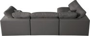 Plush Velvet Standard Cloud Modular Sectional - Sterling House Interiors