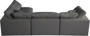 Plush Velvet Standard Cloud Modular Sectional - Sterling House Interiors