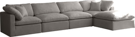 Plush Velvet Standard Cloud Modular Sectional - Sterling House Interiors