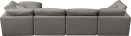 Plush Velvet Standard Cloud Modular Sectional - Sterling House Interiors