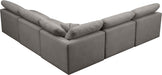Plush Velvet Standard Cloud Modular Sectional - Sterling House Interiors