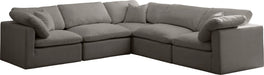 Plush Velvet Standard Cloud Modular Sectional - Sterling House Interiors