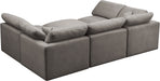 Plush Velvet Standard Cloud Modular Sectional - Sterling House Interiors