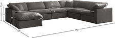Plush Velvet Standard Cloud Modular Sectional - Sterling House Interiors