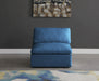 Plush Velvet Standard Cloud Modular Armless Chair - Sterling House Interiors