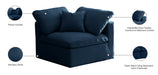Plush Velvet Standard Cloud Modular Corner Chair - Sterling House Interiors