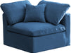 Plush Velvet Standard Cloud Modular Corner Chair - Sterling House Interiors