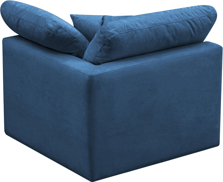 Plush Velvet Standard Cloud Modular Corner Chair - Sterling House Interiors