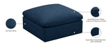 Plush Velvet Standard Cloud Modular Ottoman - Sterling House Interiors