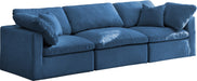 Plush Velvet Standard Cloud Modular Sofa - Sterling House Interiors