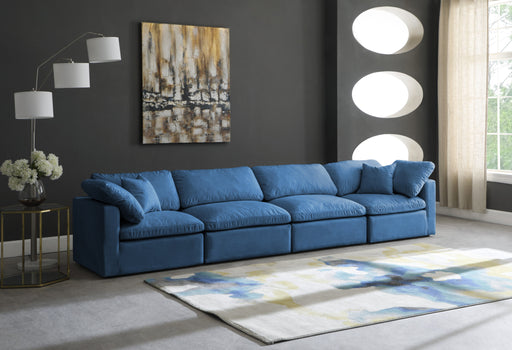 Plush Velvet Standard Cloud Modular Sofa - Sterling House Interiors