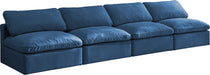 Plush Velvet Standard Cloud Modular Sofa - Sterling House Interiors
