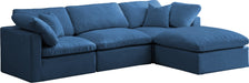 Plush Velvet Standard Cloud Modular Sectional - Sterling House Interiors