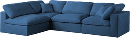 Plush Velvet Standard Cloud Modular Sectional - Sterling House Interiors