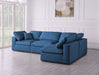 Plush Velvet Standard Cloud Modular Sectional - Sterling House Interiors