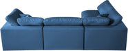 Plush Velvet Standard Cloud Modular Sectional - Sterling House Interiors