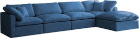 Plush Velvet Standard Cloud Modular Sectional - Sterling House Interiors
