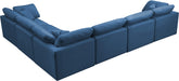 Plush Velvet Standard Cloud Modular Sectional - Sterling House Interiors