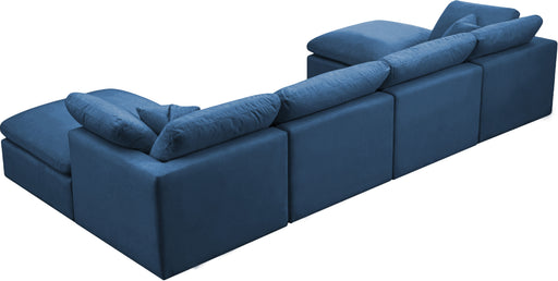 Plush Velvet Standard Cloud Modular Sectional - Sterling House Interiors