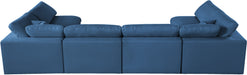 Plush Velvet Standard Cloud Modular Sectional - Sterling House Interiors