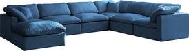 Plush Velvet Standard Cloud Modular Sectional - Sterling House Interiors