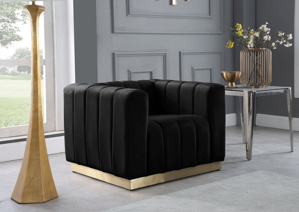 Marlon Velvet Chair - Sterling House Interiors