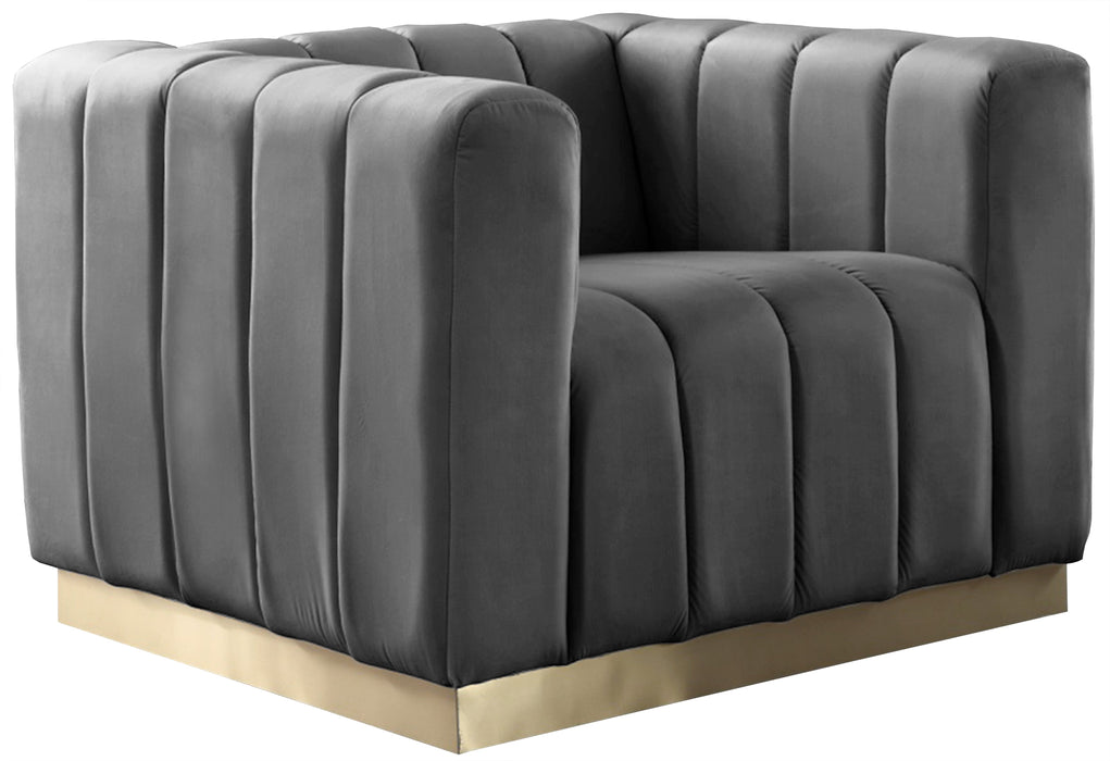 Marlon Velvet Chair - Sterling House Interiors