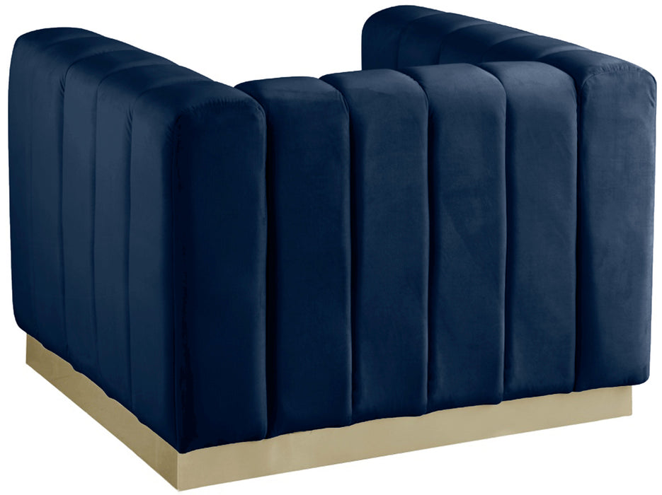 Marlon Velvet Chair - Sterling House Interiors