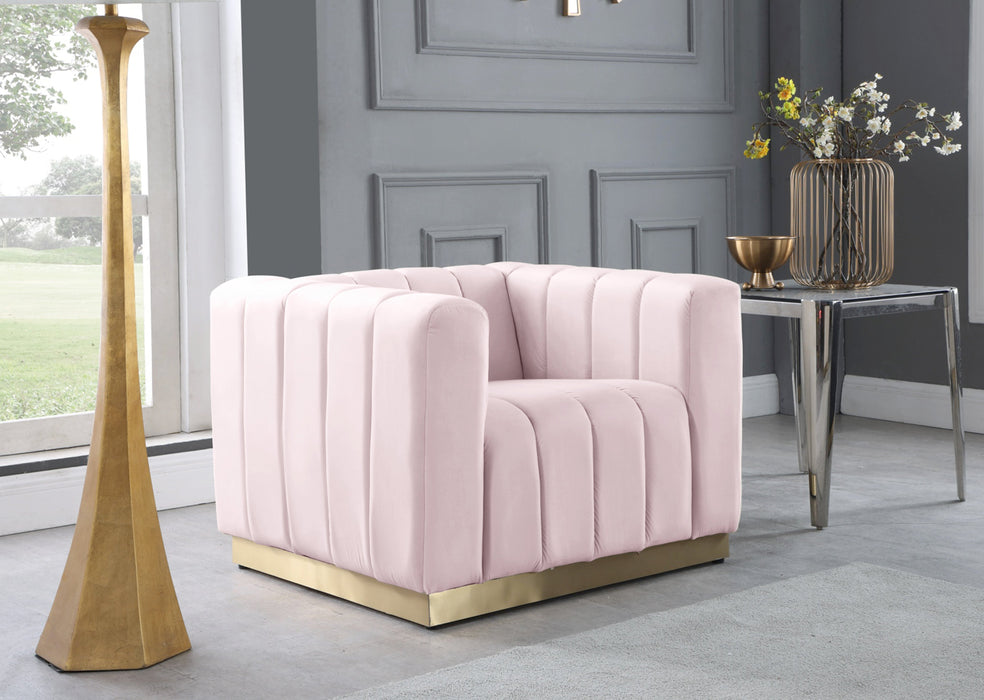 Marlon Velvet Chair - Sterling House Interiors
