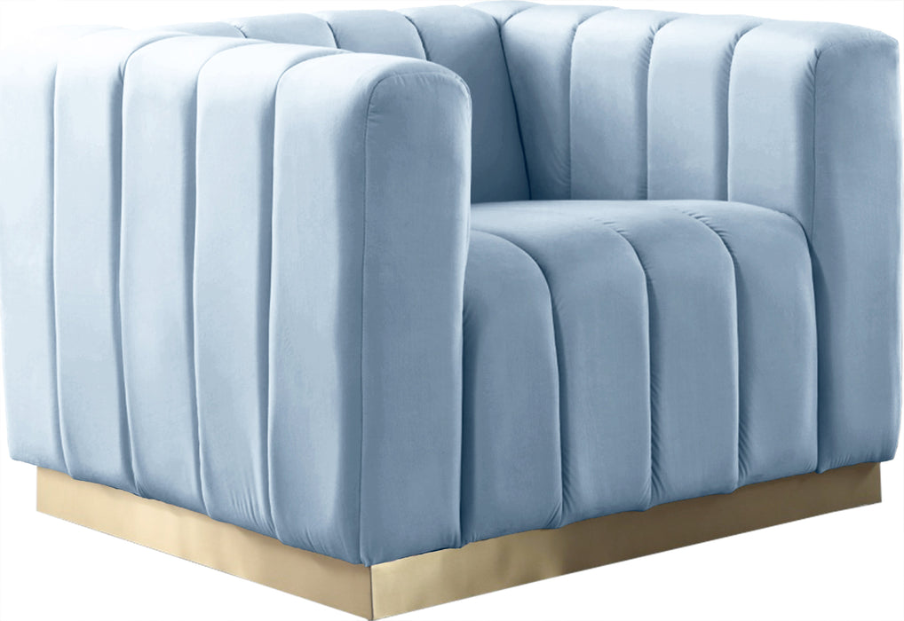 Marlon Velvet Chair - Sterling House Interiors
