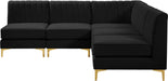 Alina Velvet Modular Sectional - Sterling House Interiors