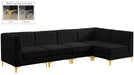 Alina Velvet Modular Sectional - Sterling House Interiors