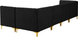 Alina Velvet Modular Sectional - Sterling House Interiors