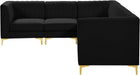 Alina Velvet Modular Sectional - Sterling House Interiors