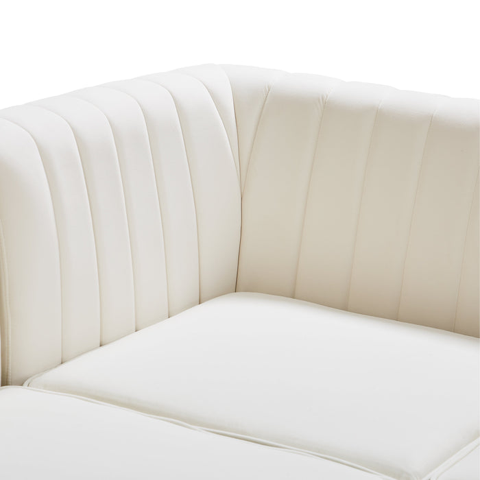 Alina Velvet Modular Sectional - Sterling House Interiors