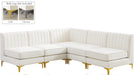 Alina Velvet Modular Sectional - Sterling House Interiors