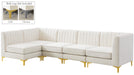 Alina Velvet Modular Sectional - Sterling House Interiors