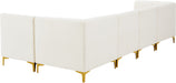 Alina Velvet Modular Sectional - Sterling House Interiors
