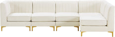 Alina Velvet Modular Sectional - Sterling House Interiors